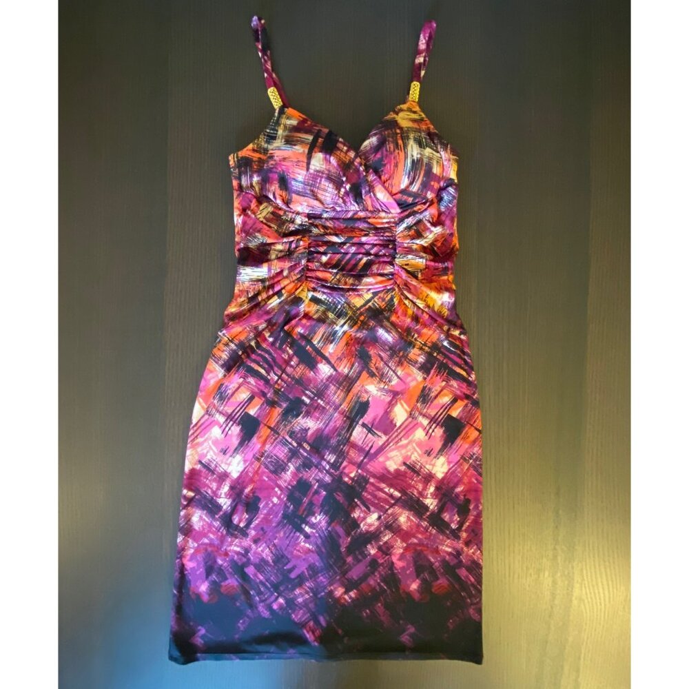 BISOU BISOU - Colorful Women's Dress - Size: 4